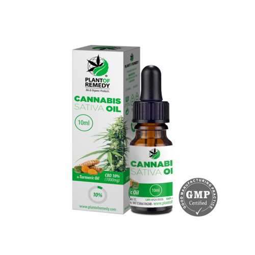CBD kapljice 15% CBD 10ml - olje kurkume