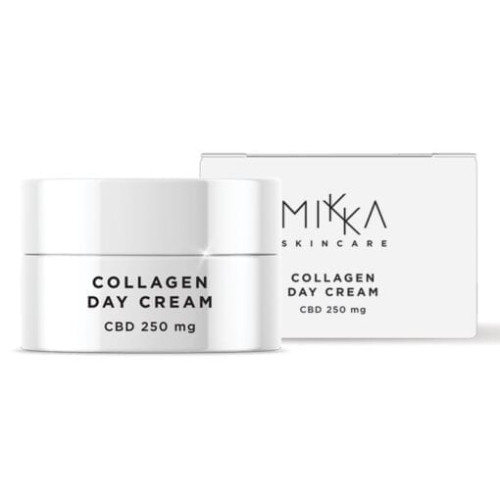 MIKKA CBD dnevna krema s kolagenom, 50 ml 
