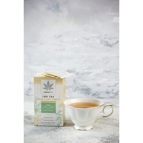 CBD čaj Relax & Anti-stress Cannaline, 30 g
