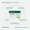 CBD kapsule Enecta Premium, 1000 mg CBD, 30 kosov