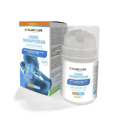 Canna - CBD in CBG terapevtska krema s hladilnim učinkom, 50 ml