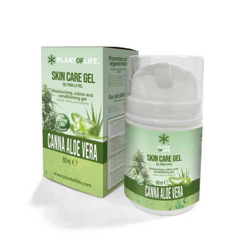 CBD gel z aloe vero Canna, 250 mg CBD, 50 ml