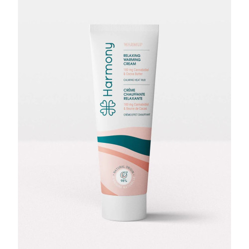 CBD krema Harmony Warmup z grelnim učinkom, 180 mg CBD, 60 ml